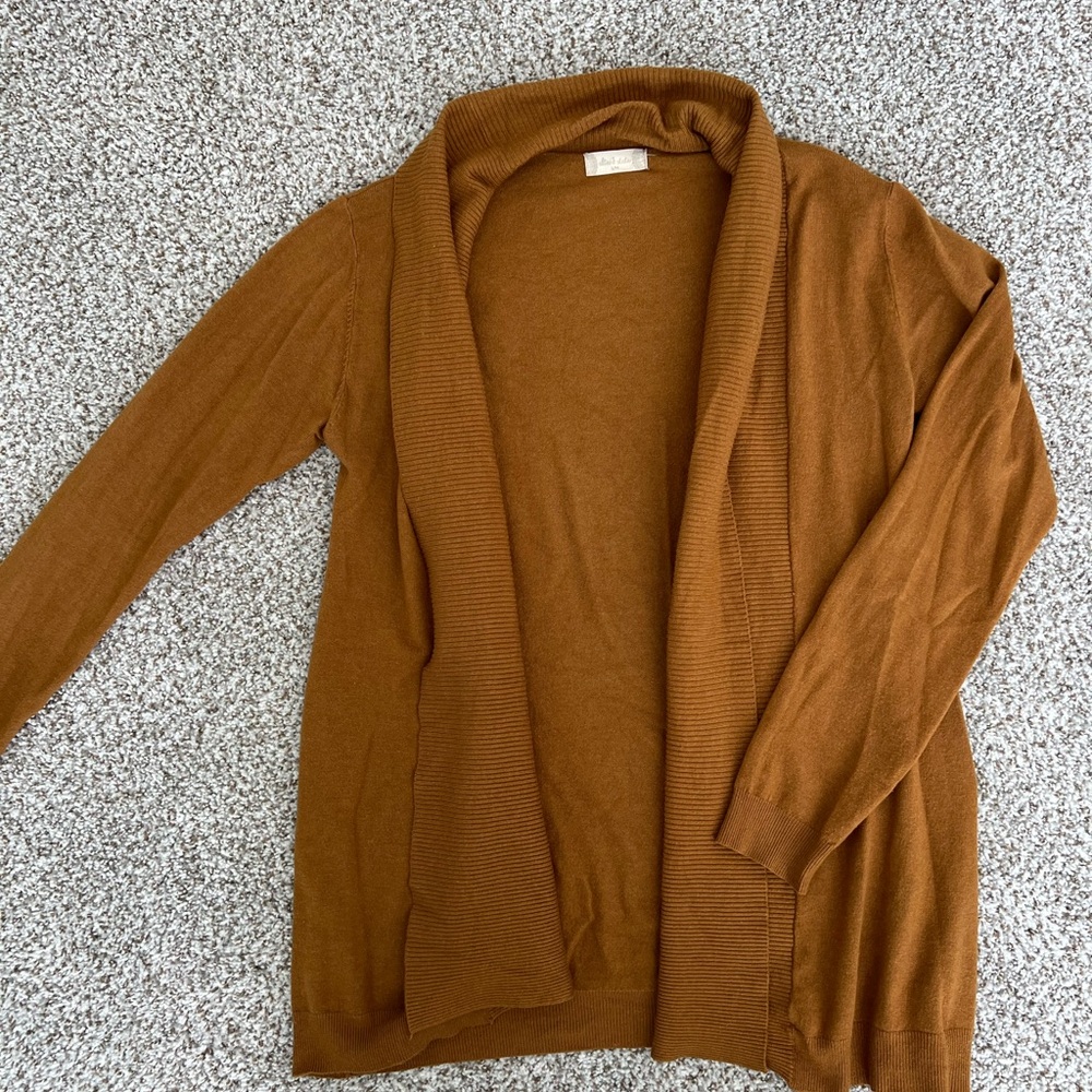 Altar’d State Mustard Cardigan Sweater